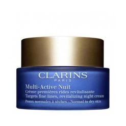 Clarins Multi Active Nuit Crème Peaux Normales à Sèches 50Ml
