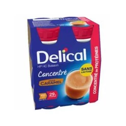 Délical Boisson Concentré Caramel 4x200Ml