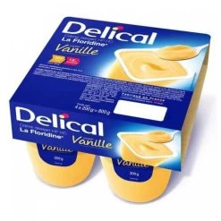 Délical Crème Dessert Saveur Praline 4x200 Grammes