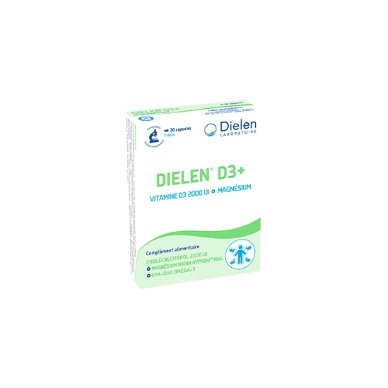 Dielen D3+ 30 Capsules 3 Dielen D3+ 30 Capsules