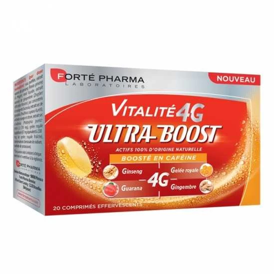 Forté Pharma Vitalité 4g Ultra-boost 20 Comprimés Effervescents 3 Forté Pharma Vitalité 4g Ultra-boost 20 Comprimés Effervescents