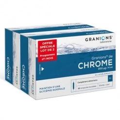 Granions Duo De Chrome 2x30 Ampoules 120ml