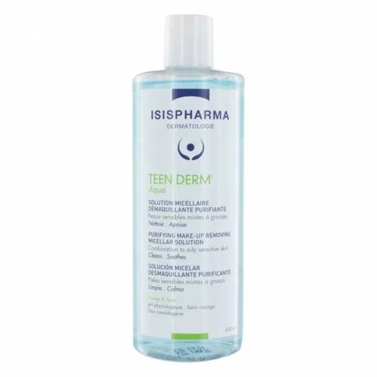 Isispharma Teen Derm Aqua Solution Micellaire Purifiante 400ml 3 Isispharma Teen Derm Aqua Solution Micellaire Purifiante 400ml