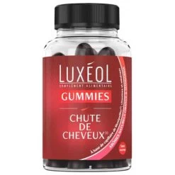 Luxeol Chute De Cheveux Gummies Boite De 60