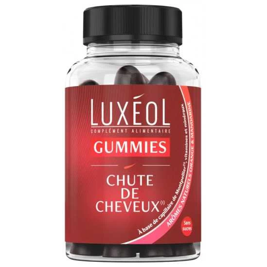 Luxeol Chute De Cheveux Gummies Boite De 60 3 Luxeol Chute De Cheveux Gummies Boite De 60
