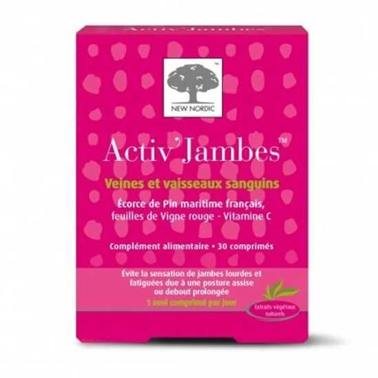 New Nordic Activ'jambe 30 Comprimés 3 New Nordic Activ'jambe 30 Comprimés