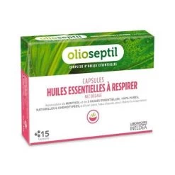 Olioseptil Capsules Huile Essentielle Nez Dégagé Boite De 15