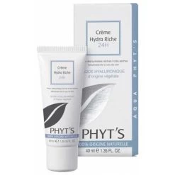 Phyt's Crème Hydratante Riche Aqua 24H 40 Grammes