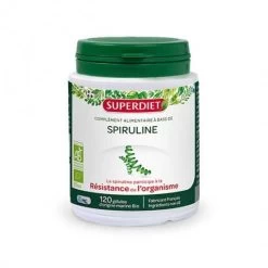 Superdiet Spiruline Bio 120 Gélules