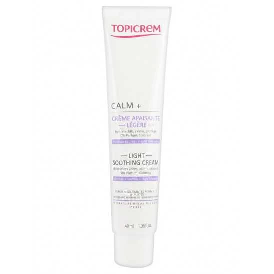 Topicrem Calm Crème Apaisant Légère 40Ml 3 Topicrem Calm Crème Apaisant Légère 40Ml